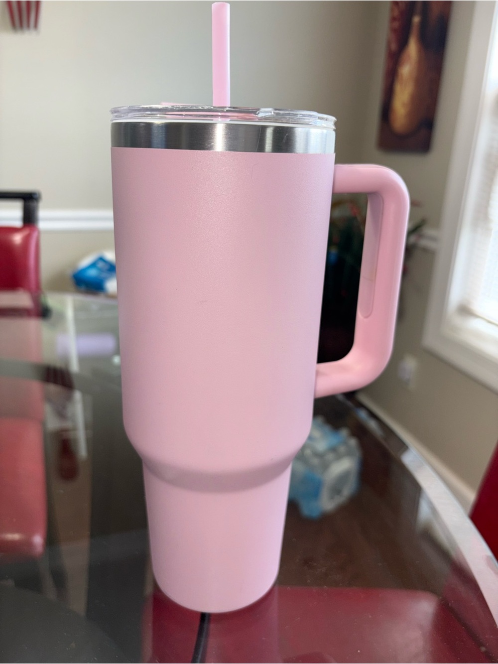 Pink Insulated Tumbler